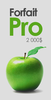Forfait pour la conception d'un site internet pro